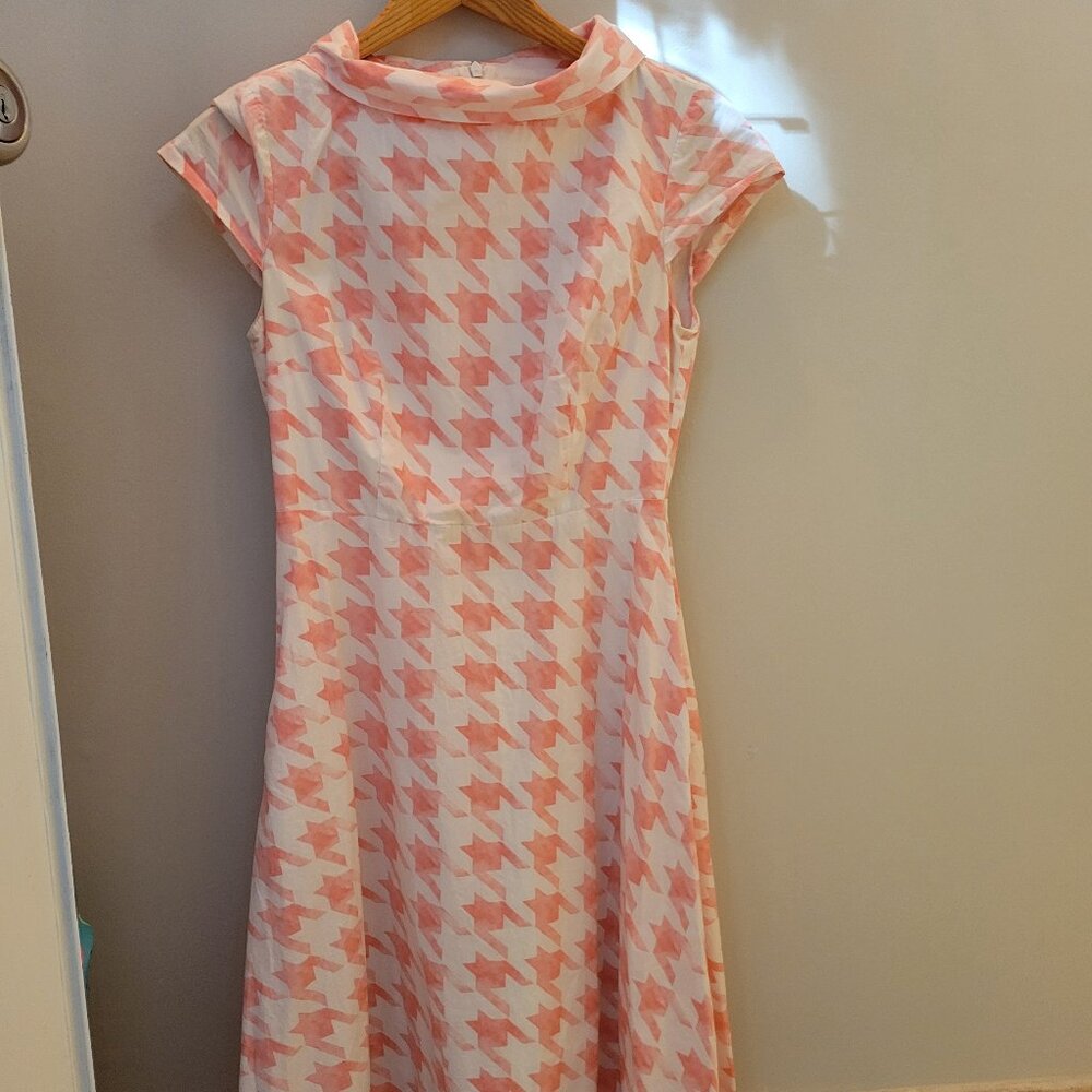 Liz Claiborne Houndstooth Dress